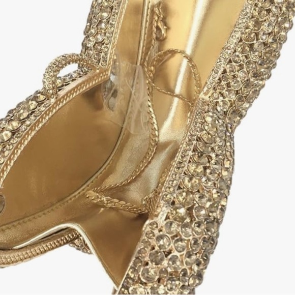 3D Butterfly Multicolor Vibrant Rhinestone Embellished Luxury Crossbody Handbag - Picture 6 of 7